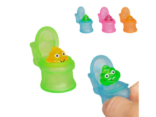 Quetsch Toilette; 4-fach sortiert; 24er Display