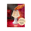 LED Tischleuchte "Kristall", 19 cm;...