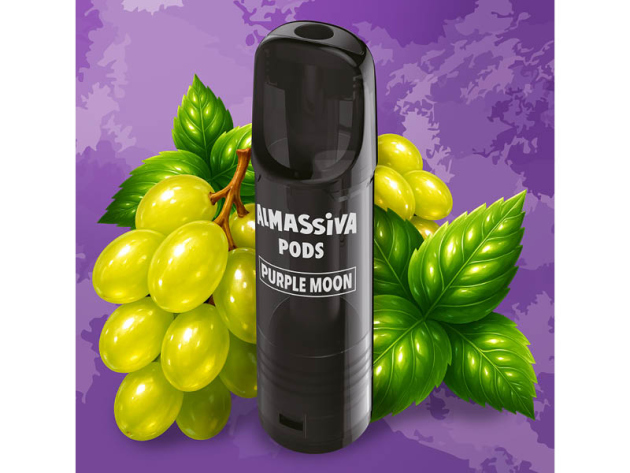 Al Massiva Pod - Purple Moon (Traube, Minze) - 17mg - 2er Set