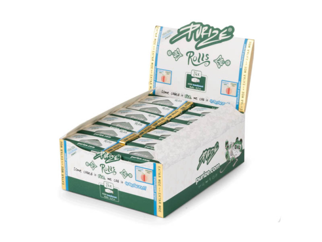 PURIZE, Brown Rolls Wide 4,20 Meter - translucent, 24er Display