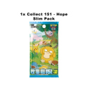 Pokémon (chinesisch) - Collect 151 Hope Tin Blind Boxes (Aufbewahrungsbox) Set