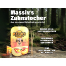 MASSIVS Zahnstocher BIG M - Pfirsich Ice - 100er Pack