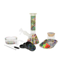 Bong-Set "Super Heroes" mit Bong, Grinder,...