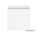 Polybeutel wiederverschließbar, 90x90 mm, Dicke 90...