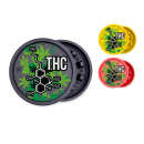 Grinder "THC Molecule" 4-fach sortiert;...
