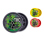 Grinder "THC Molecule" 4-fach sortiert; 2-tlg.; Ø 55 mm, einzeln