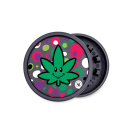Grinder "Happy Leaf" 4-fach sortiert; 2-tlg.;...