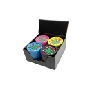 Grinder "Happy Leaf" 4-fach sortiert; 2-tlg.; Ø 55 mm, einzeln