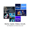 Fire 7-Tablet, 7-Zoll-Display, 16 GB, neuestes Modell (2022), schwarz mit Werbung, UVP: 89,00 Euro