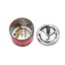 Drehaschenbecher "AC/DC" Ø 9,1 cm, H: 12,5 cm, 6er Display