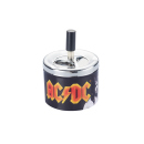 Drehaschenbecher "AC/DC" Ø 9,1 cm, H: 12,5 cm, 6er Display