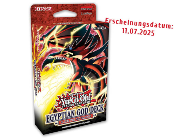 Yu-Gi-Oh ! Egyptian God - Slifer The Sky Dragon - Themendeck