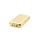 Sturmlfeuerzeuge "Goldbar" Jet-Flame Metall, 12er Display