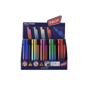 Sturmlfeuerzeuge "SHAPE ANODIZED" Jet-Flame, 25er Display