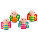 Pl&uuml;sch Schmetterling, 14 cm, 4-fach sortiert, einzeln