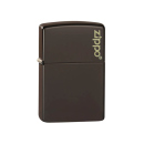 Zippo Feuerzeug - Brown Matte Zippo Logo
