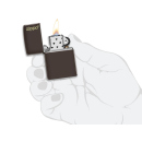 Zippo Feuerzeug - Brown Matte Zippo Logo