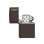 Zippo Feuerzeug - Brown Matte Zippo Logo