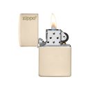 Zippo Feuerzeug - Flat Sand Zippo Logo