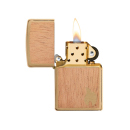 Zippo Feuerzeug - Woodchuck Brushed Brass
