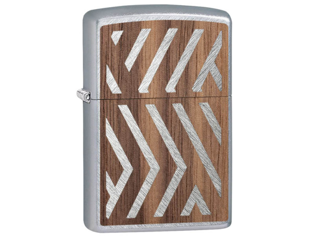 Zippo Feuerzeug - Woodchuck Herringbone Sweep