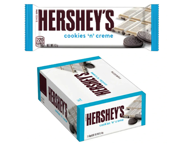 Hersheys - Cookies n Creme á 43g ; 36er Display
