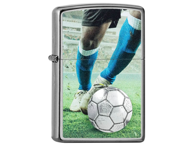 Zippo Feuerzeug - Football Player Emblem Design
