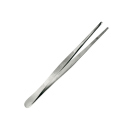 Pinzette Edelstahl anatomisch; gerade, gerieft; 12,5 cm