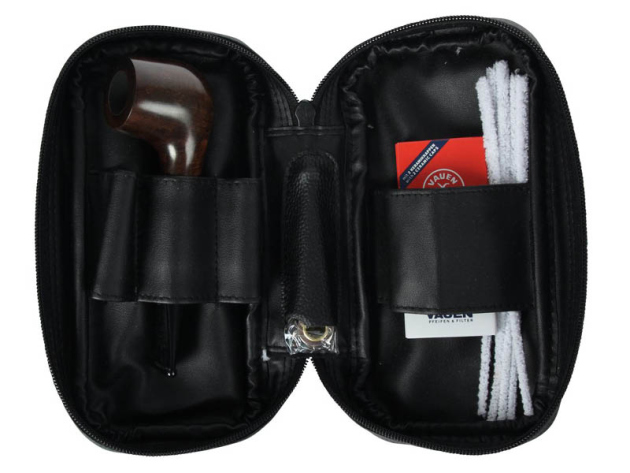 Pfeifen-Set (Pfeife, Pfeifenreiniger, Pfeifentasche und -filter)