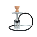 Shisha "Little One"silber, 33 cm, 1 Schlauch