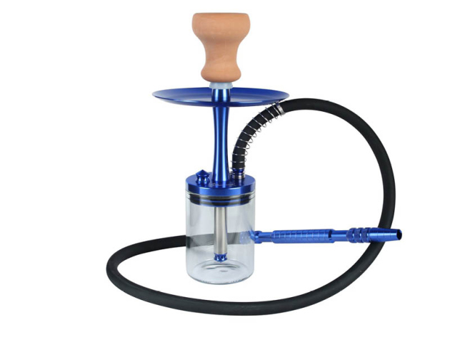 Shisha "Little One"blau, 33 cm, 1 Schlauch