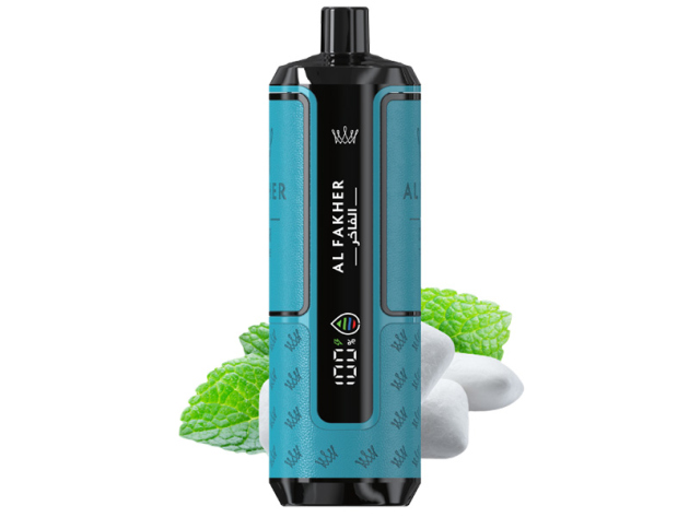 Al Fakher 20K Hypermax Big Puffs - Gum Mint (Kaugummi Minze) - 6 mg - 20.000 Züge