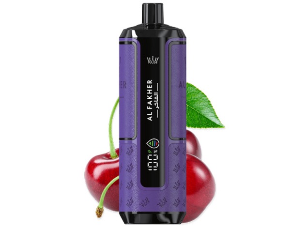 Al Fakher 20K Hypermax Big Puffs - Cherry Fiesta (süße Kirsche) - 6 mg - 20.000 Züge