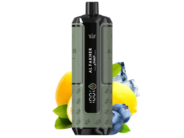 Al Fakher 20K Hypermax Big Puffs - Space Dream (Zitrone, Blaubeere, Eis) - 6 mg - 20.000 Züge