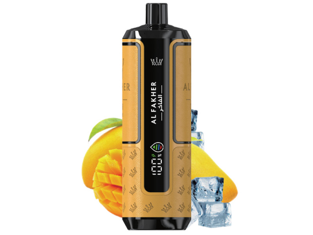 Al Fakher 20K Hypermax Big Puffs - Cool Mango (kühle Mango) - 6 mg - 20.000 Züge
