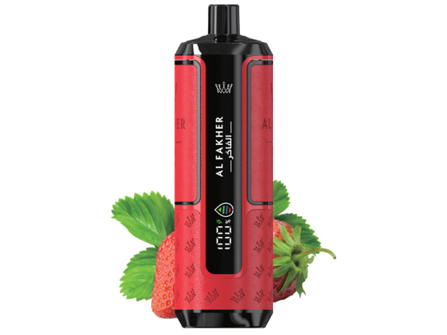 Al Fakher 20K Hypermax Big Puffs - Strawberry Punch (Erdbeere) - 6 mg - 20.000 Züge
