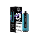 Al Fakher 20K Hypermax Big Puffs - Blackcurrant Mint  (schw. Johannisbeere, Minze) - 6 mg - 20.000 Züge