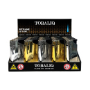 Sturmfeuerzeuge "Bit-Metall-Edition"Jet-Flame, 2-fach sortiert, 25er Display