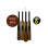 Stabfeuerzeuge BBQ WoodFlame "WOODASH", 4-fach sortiert, 20er Display
