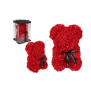 Rosen-Bär, 25 x16 x16 cm in PET Geschenkbox, UVP:...