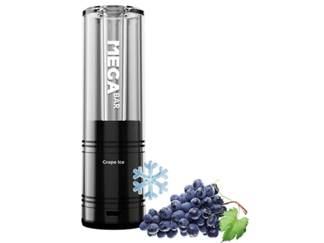 Mega Bar - GEMENI 2000 - Pods - Grape Ice (Weintraube) - mit Nikotin - 2er Set