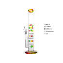 Glasbong "3x Honeycomb" ICE, transp.-farbig;...