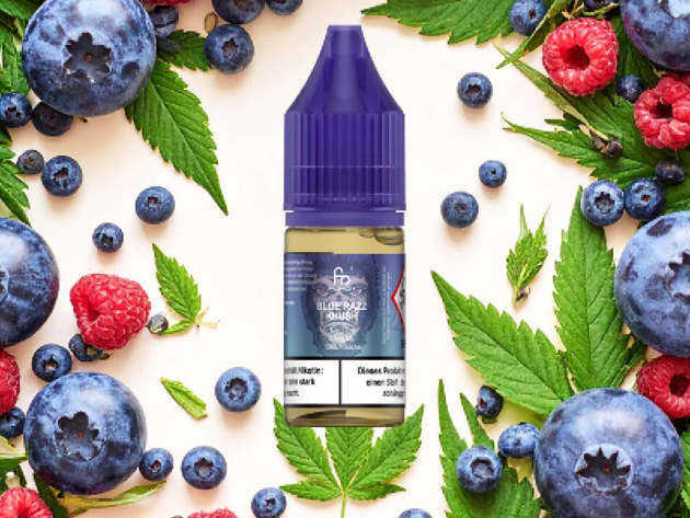 RandM Tornado 7000 - Blue Razz Kush (Himbeere, Blaubeere, Weed) - Liquid - 20mg/10ml - 10 ml