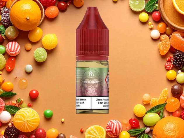 RandM Tornado 7000 - Sour Candy (Zitrone, Bonbon, Limette, Orange) - Liquid - 20mg/10ml - 10 ml