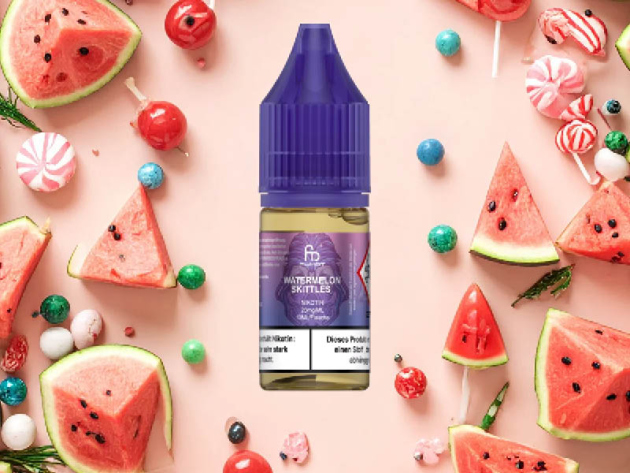 RandM Tornado 7000 - Watermelon Skittle (Skittles, Wassermelone) - Liquid - 20mg/10ml - 10 ml