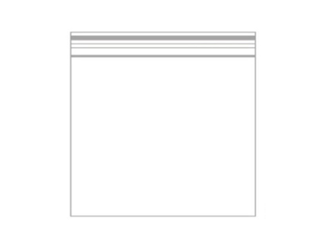 Polybeutel transparent wiederverschließbar, 25x25 mm, Dicke 0,05 mµ, 1000er Packung