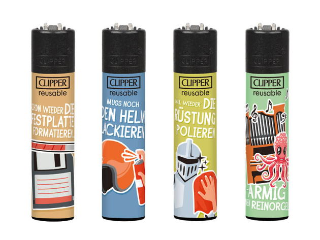 Clipper Large TRINKSPRÜCHE, 48er Display