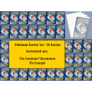 Pok&eacute;mon Karten Set - 50 Karten
