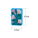 Sturmlfeuerzeuge "FLOWER PAINTING" Jet-Flame, 12er Display