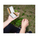 Zigarettenetuis "GROOVED", 2 Gr., 3 Farb.., mit Gummiband, 12er Display